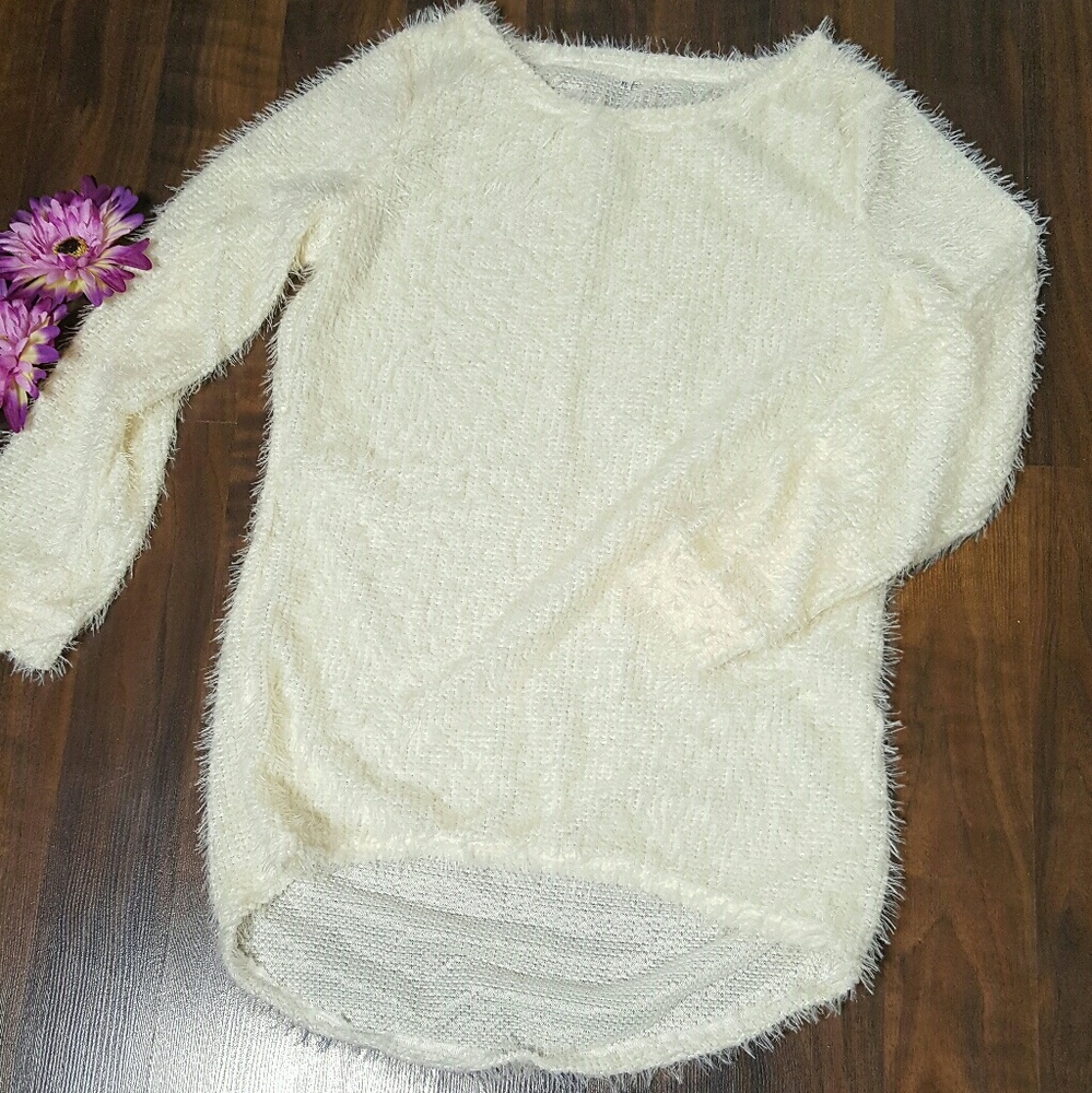 Long Sleeve hi low Top